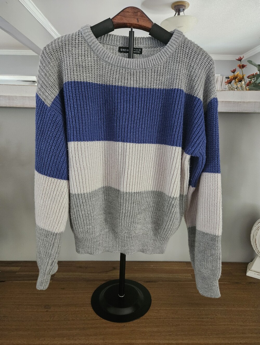 Color Block Sweater Medium.